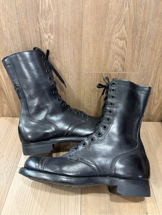 Vtg BF Goodrich Jump Boots Deadstock 9.5R Combat Military Hood Rubber MA Lot I